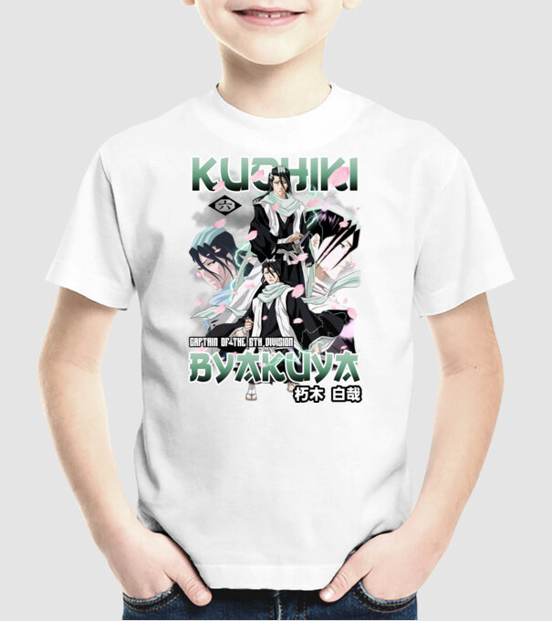 Bleach- Byakuya minta fehér pólón