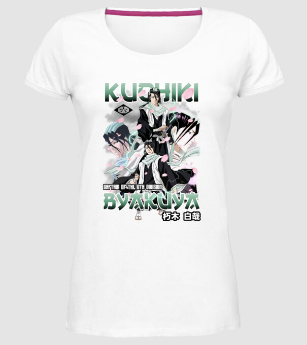 Bleach- Byakuya minta fehér pólón