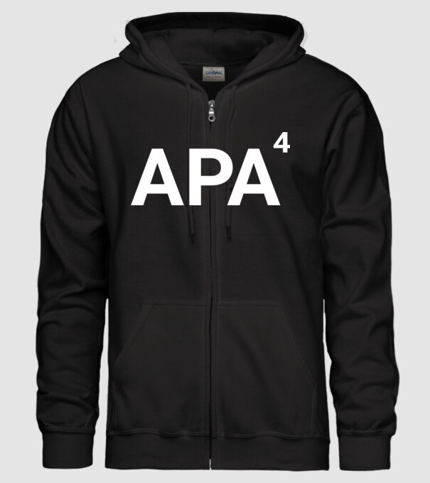 Apa a negyediken - Négyszeres apukáknak minta fekete pólón