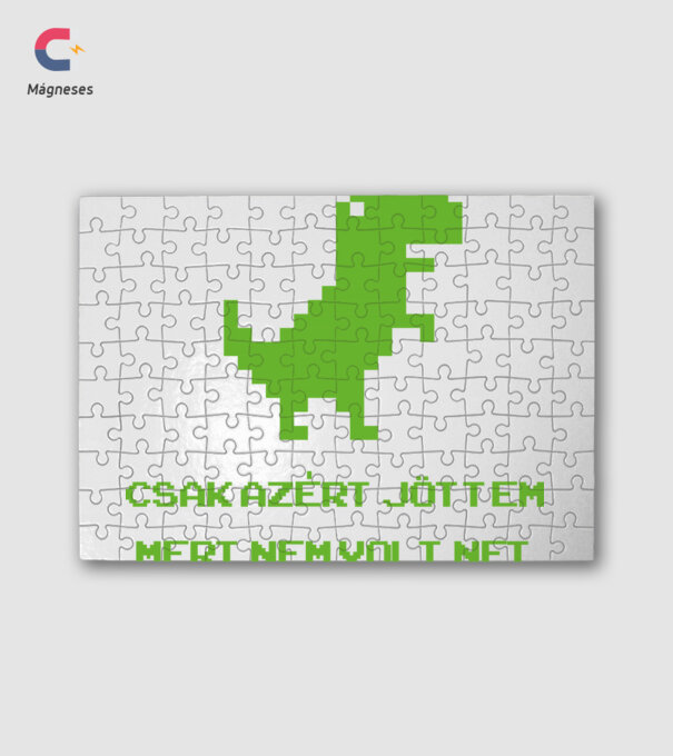 Csak azért jöttem mert nem volt net minta fehér pólón