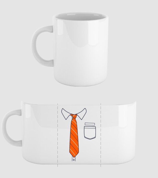 Dwight Schrute's shirt (The Office) minta fehér pólón