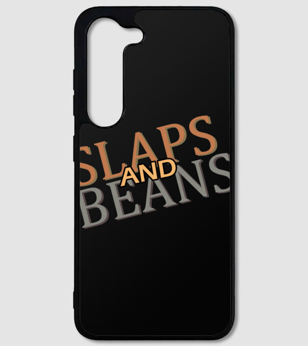 Slaps and Beans minta fekete pólón