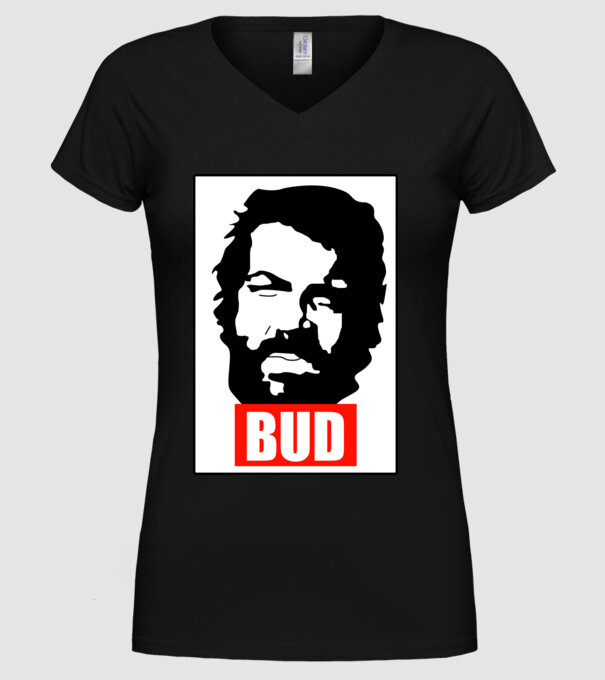 BUD SPENCER minta fekete pólón