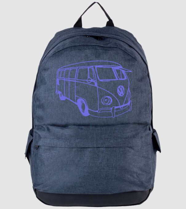 Volkswagen minta farmerkék pólón