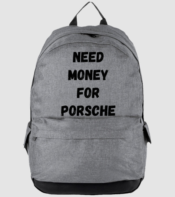NEED5 minta szürke pólón