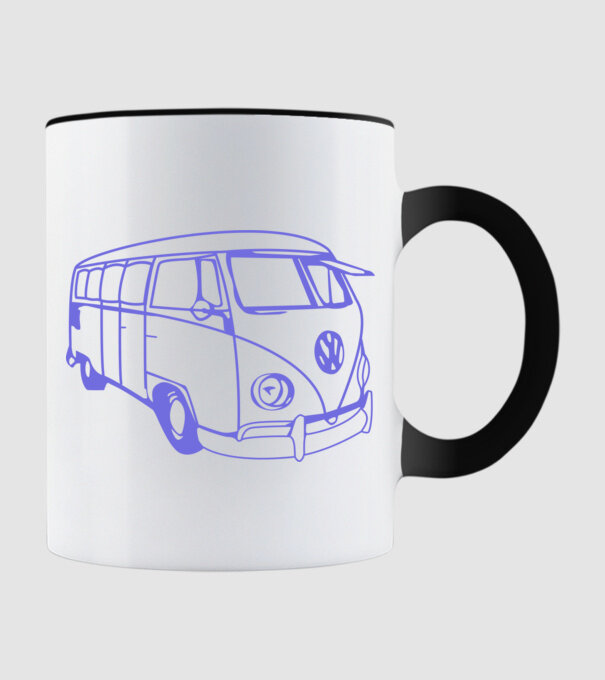 Volkswagen minta fekete pólón