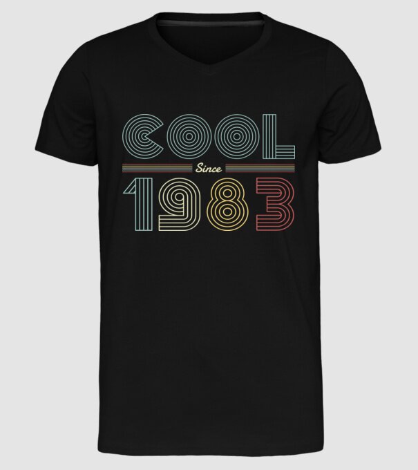 Cool since 1983 minta fekete pólón