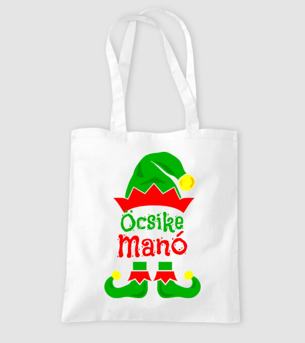 Öcsike manó minta fehér pólón