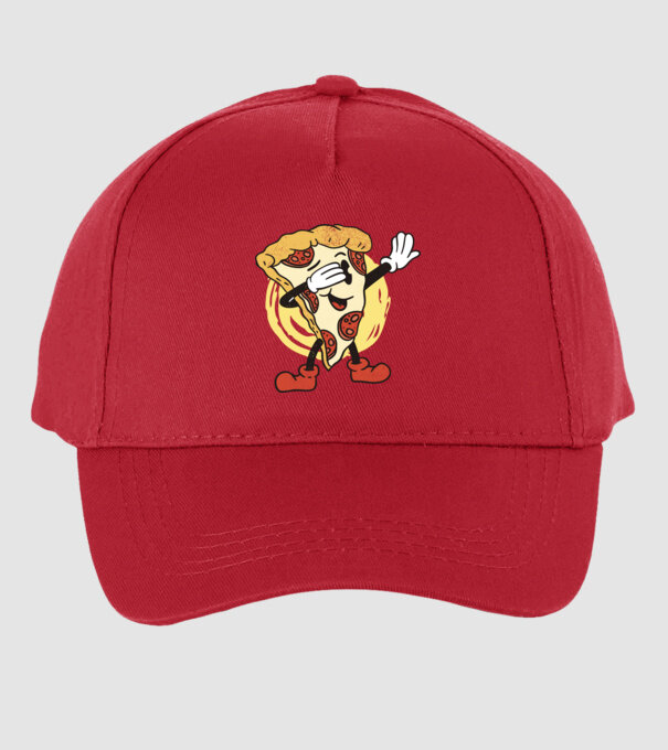 Dabbing pizza  minta piros pólón