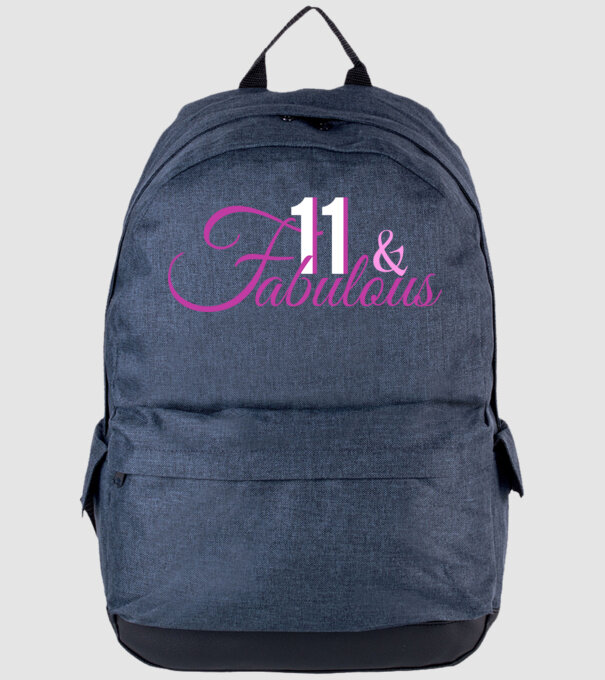 11 Fabulous minta farmerkék pólón