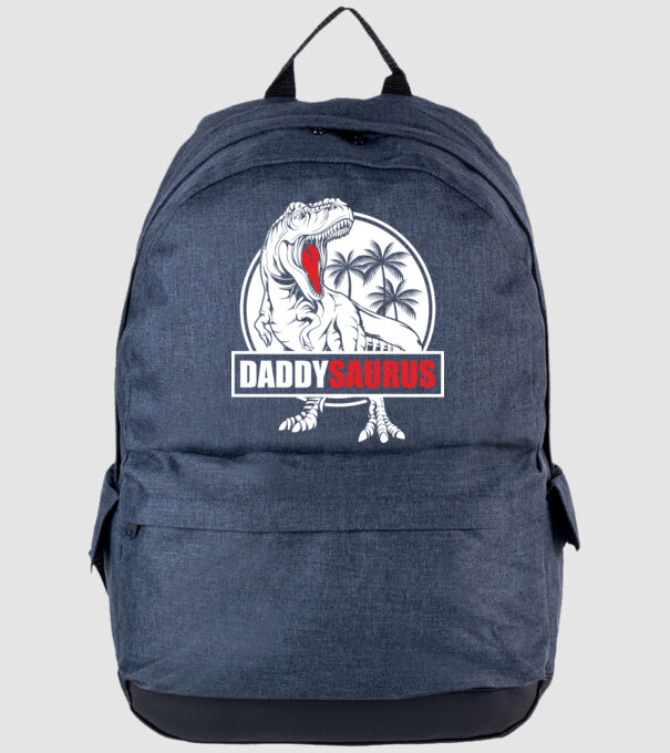 Daddysaurus minta farmerkék pólón