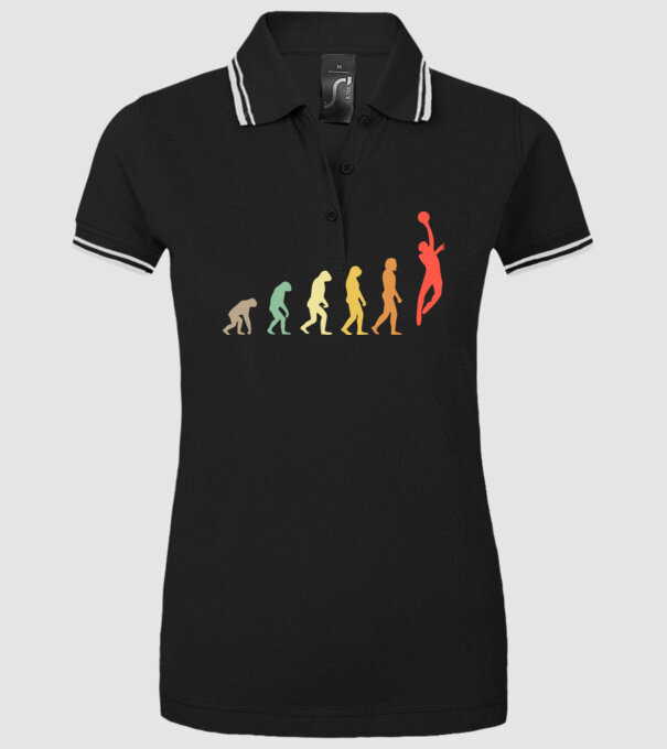 Kosaras evolúció minta fekete pólón