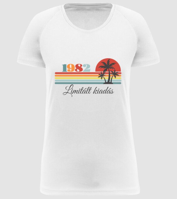 1982 minta fehér pólón