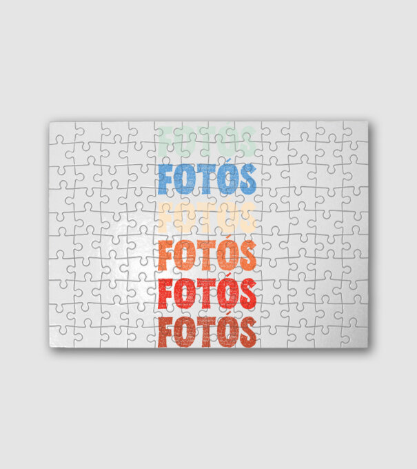 Fotós minta fehér pólón