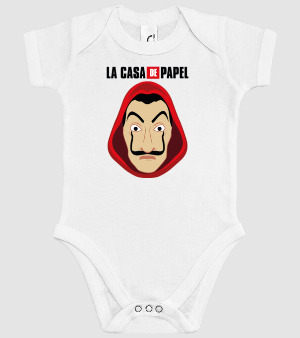la-casa-de-papel-logo_vectorized2 minta fehér pólón