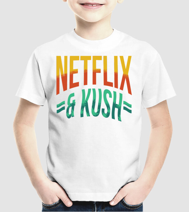 netflix and kush minta fehér pólón