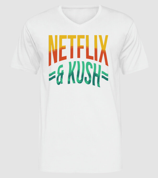 netflix and kush minta fehér pólón