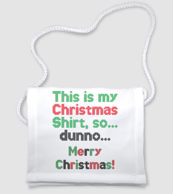 This is my Christmas Shirt minta fehér pólón