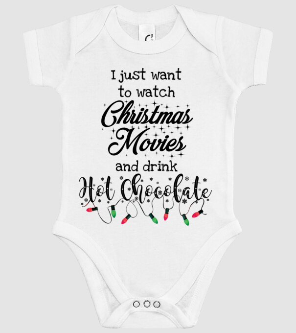 Chritmas List minta fehér pólón