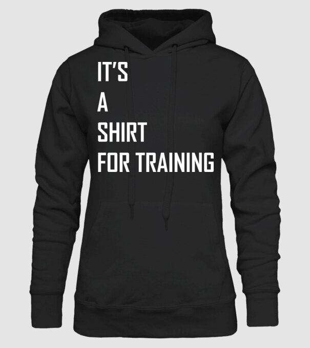 It's a shirt for training 2 minta fekete pólón