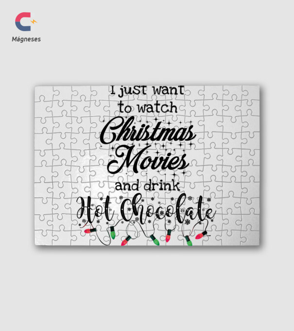 Chritmas List minta fehér pólón
