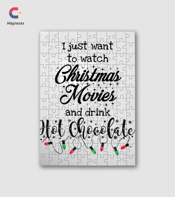 Chritmas List minta fehér pólón