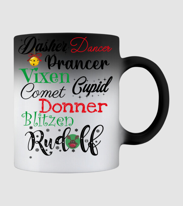 Deers minta fekete pólón