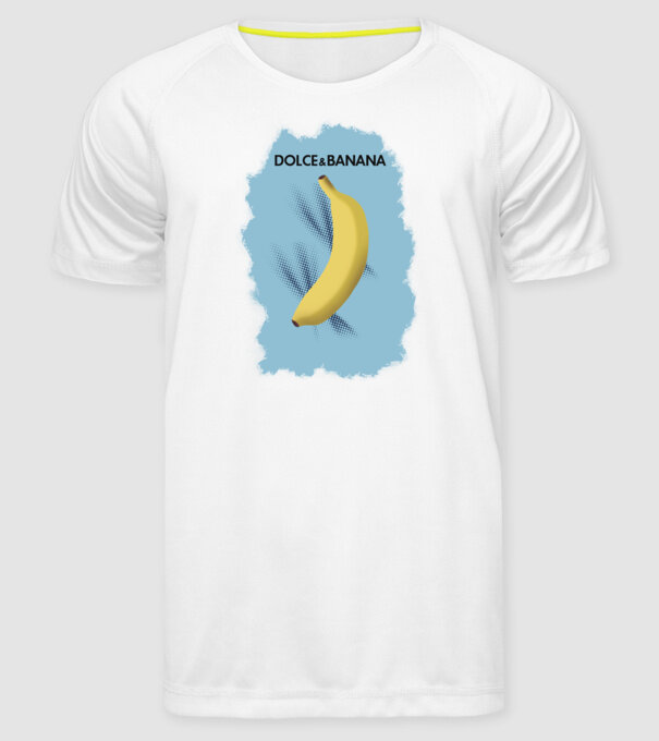 Dolce & Banana minta fehér pólón