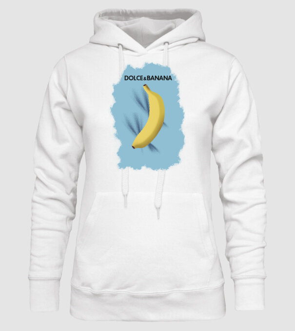 Dolce & Banana minta fehér pólón