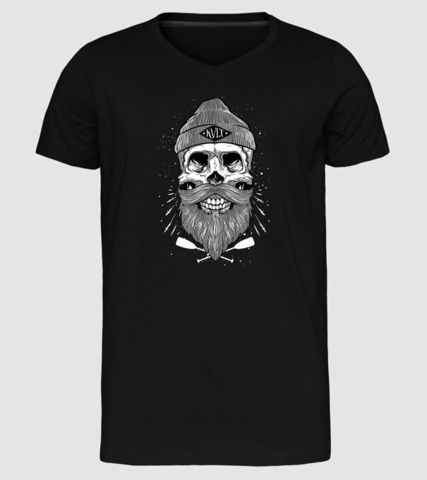BD 04 Skull Kult 2 minta fekete pólón