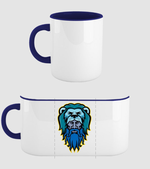 Herkules png minta sötétkék pólón