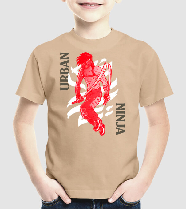 rban-ninja-warrior-takaritz 02 minta homokszín pólón