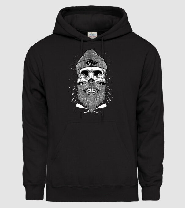 BD 04 Skull Kult 2 minta fekete pólón