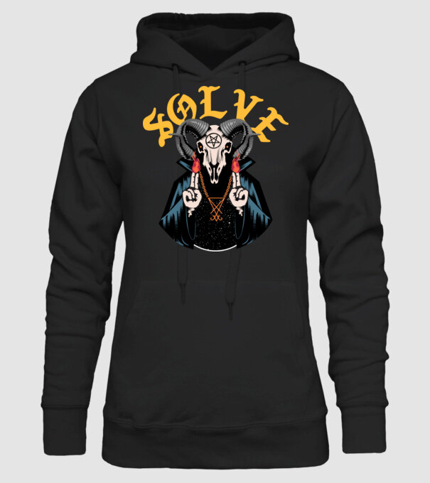 Solve by Lucifer 03 minta fekete pólón