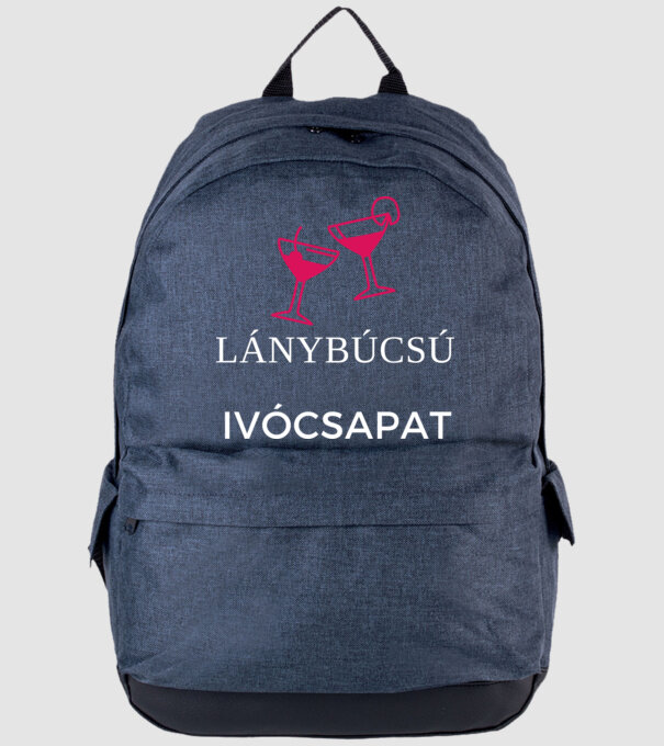 vigyázat lánybúcsú ivócsapat minta farmerkék pólón