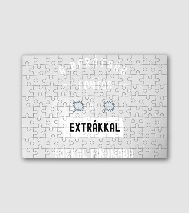 A barátság fontos de extrákkal sokkal finomabb minta fehér pólón