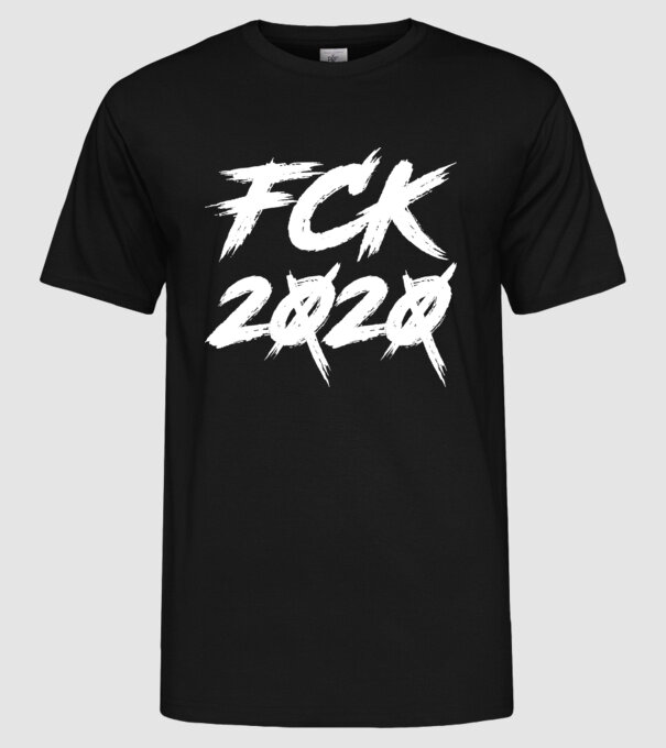 FCK 2020 minta fekete pólón