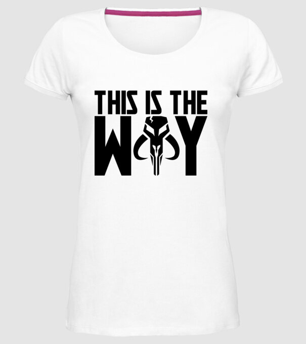 This is way mythosaur minta fehér pólón