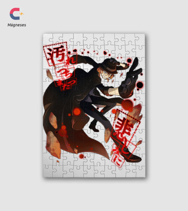 Bungo Stray Dogs minta fehér pólón
