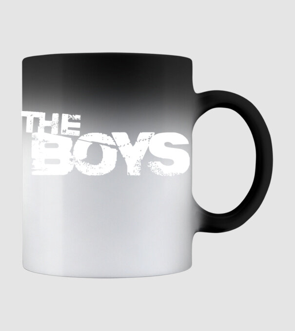 The Boys minta fekete pólón