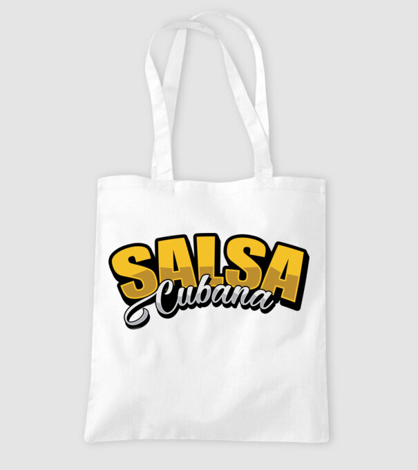 Salsa Cubana minta fehér pólón