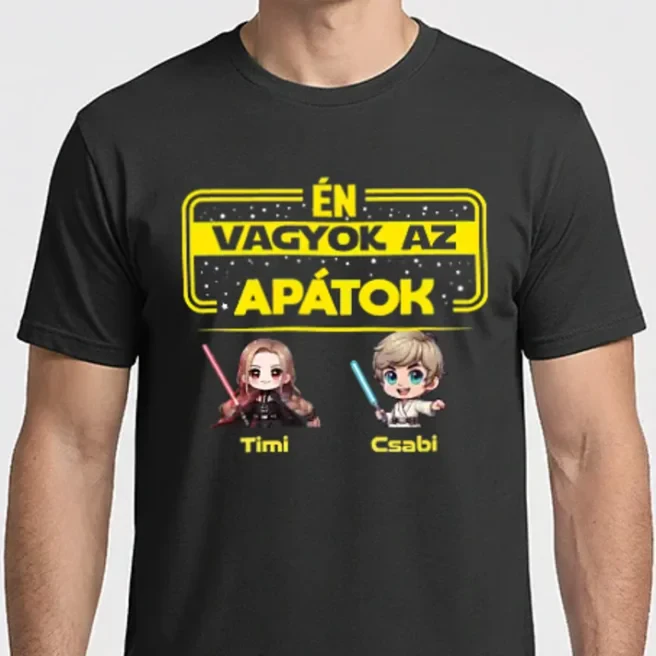 Én Vagyok Az Apátok Chibi póló