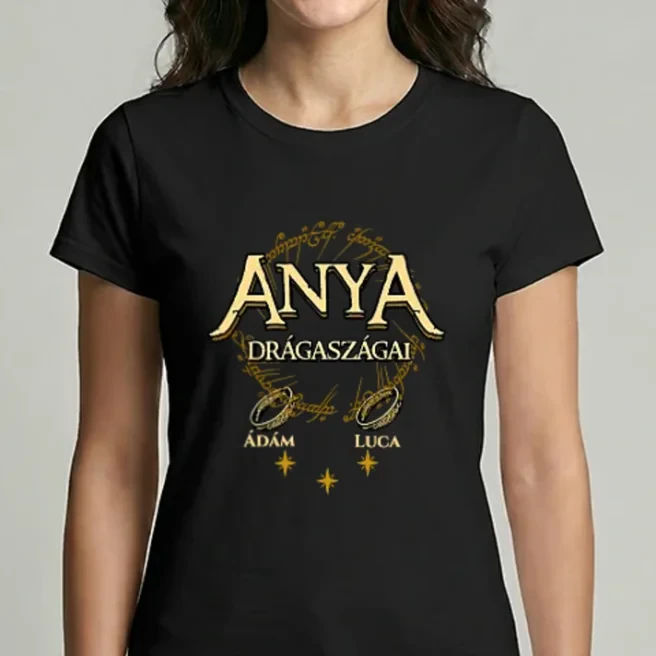 Gyűrűk Ura póló Anyának