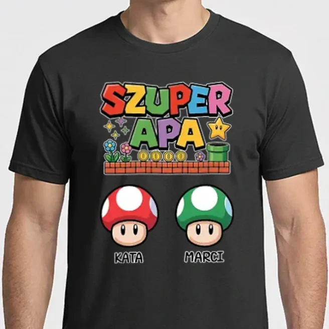 Szuper Apa retró gamer